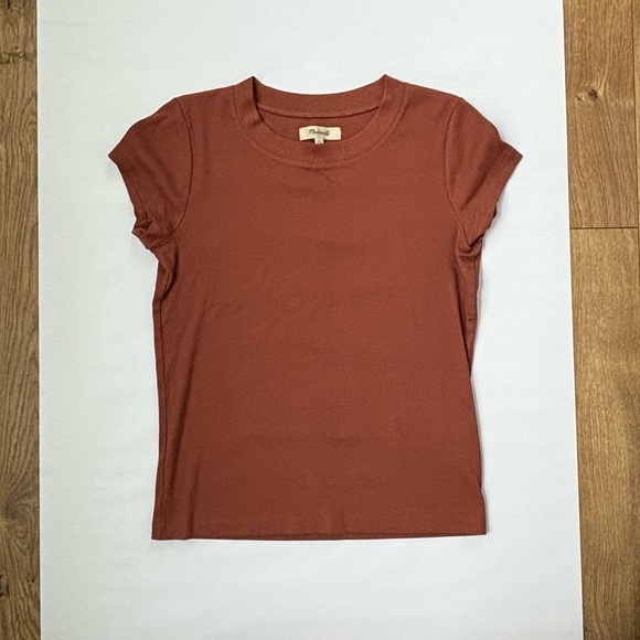 Madewell ribbed tee NWOT - Picture 2 of 2